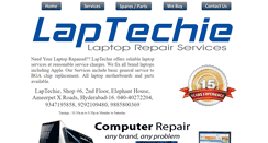 Desktop Screenshot of laptechie.com